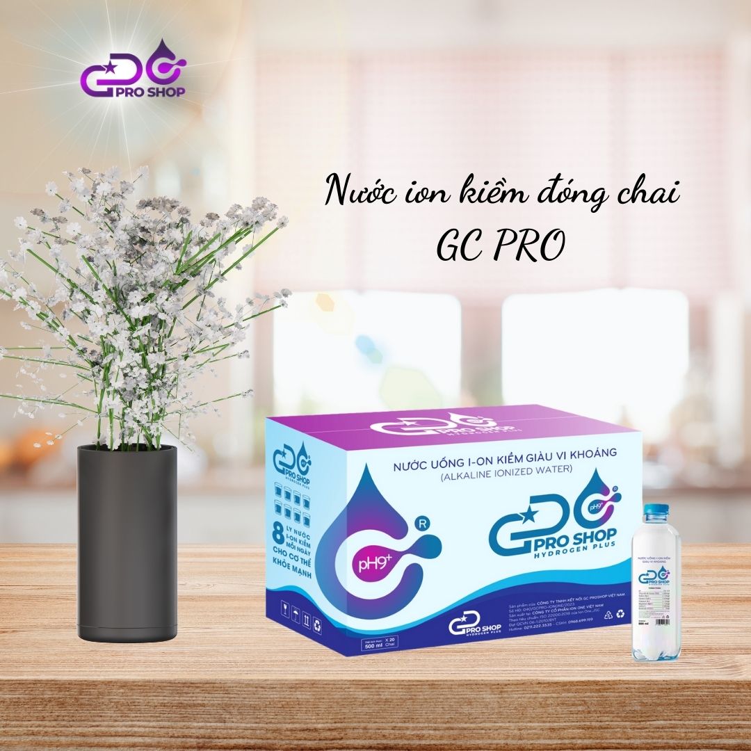 Nước kiềm đóng chai