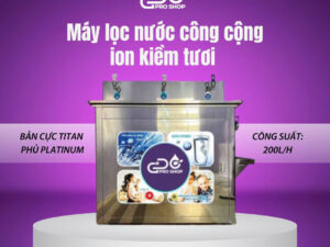 Máy lọc nước công cộng ion kiềm tươi