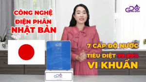 Máy lọc nước ion kiềm G7 | Công nghệ điện phân chuẩn Nhật Bản diệt 99.99% vi khuẩn