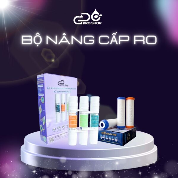 Bộ 3 lõi lọc cấp RO từ GC Pro Shop